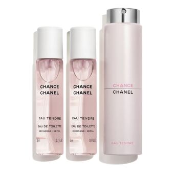 Chanel Chance Eau Tendre Woda Toaletowa 3x20ml Wkłady Z Etui