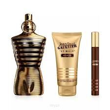 Jean Paul Gaultier Le Male Elixir PARFUM 125ml & Shower Gel 75ml & PARFUM 10ml ZESTAW