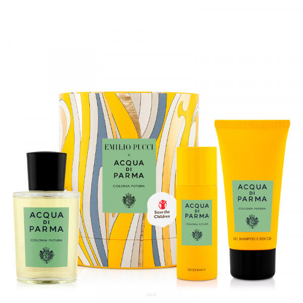 acqua di parma colonia futura woda kolońska 100 ml   zestaw 