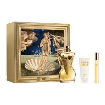 Jean Paul Gaultier Divine Woda Perfumowana 100ml & Woda Perfumowana 10ml & Body Lotion 75ml ZESTAW