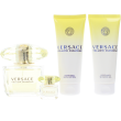 Versace Yellow Diamond Woda Toaletowa 90ml & Shower Gel 100ml & Body Lotion 100ml & Edt 5ml ZESTAW - 3