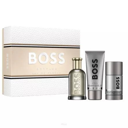 Hugo Boss Bottled Woda Perfumowana 100ml Shower Gel 100ml & Deo Stick 75ml ZESTAW