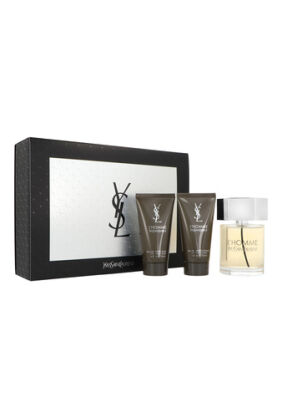 Yves Saint Laurent L'Homme Woda Toaletowa 100ml & After Shave 50ml & Balsam 50ml ZESTAW