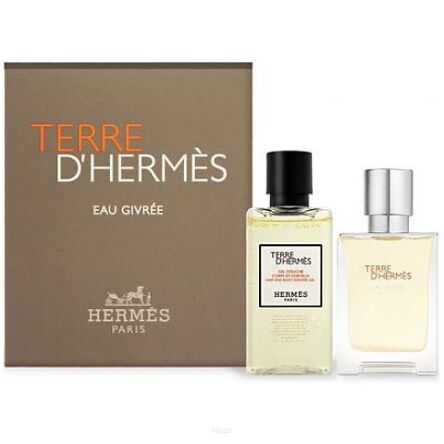 Hermes Terre D Hermes Eau Givree Woda Perfumowana 100ml & Shower Gel 80ml ZESTAW