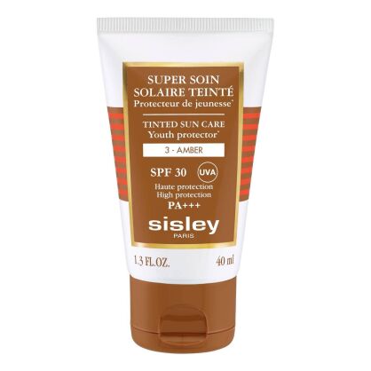Sisley Super Soin Solaire Tinted Sun Care SPF30 Ochronny Krem Koloryzujący 3 Amber 40ml