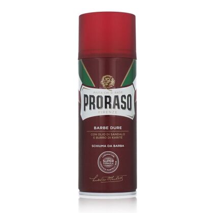 Proraso Pianka Do Golenia Czerwona 400ml