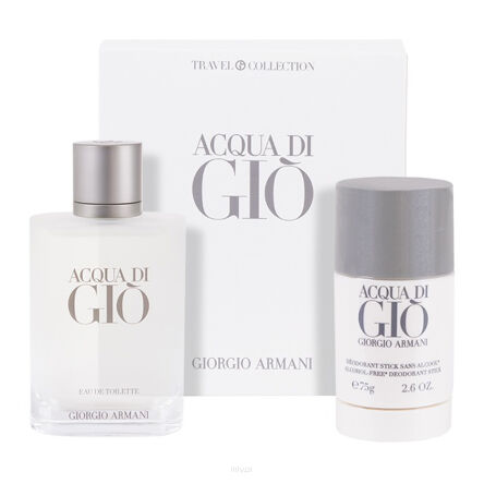 Giorgio Armani Acqua Di Gio Pour Homme Woda Toaletowa 100ml & Deo Sztyft 75g ZESTAW