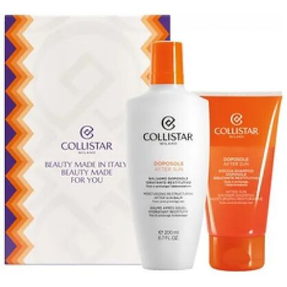 Collistar Sun Krem Po Opalaniu 200 ml & Szampon Po Opalaniu 150ml ZESTAW