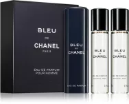 Chanel Bleu De Chanel Woda Perfumowana 3x20ml WKŁADY Z ETUI - 4
