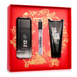 Carolina Herrera 212 VIP Black Woda Perfumowana 100ml & Shower Gel 100ml & Woda Perfumowana 10ml ZESTAW - 2