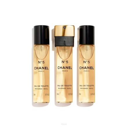 Chanel No5 Woda Toaletowa 3x20ml Wkłady