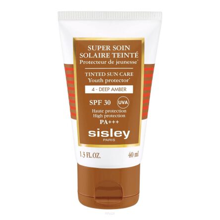 Sisley Super Soin Solaire Tinted Sun Care SPF30 Ochronny Krem Koloryzujący 04 Deep Amber 40ml