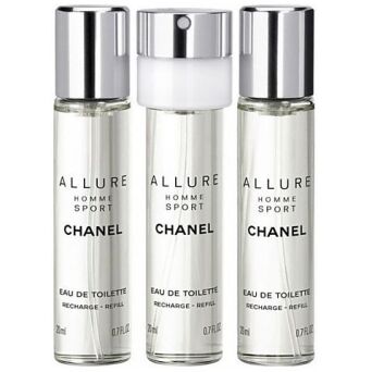 Chanel Allure Homme Sport Woda Toaletowa 3x20ml WKŁADY
