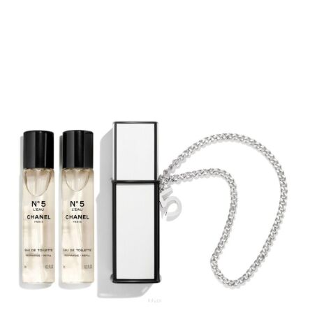 Chanel No5 L'Eau Woda Toaletowa 3x7ml WKŁADY Z ETUI