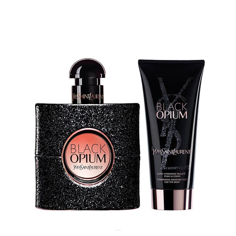 yves saint laurent black opium woda perfumowana 50 ml   zestaw  