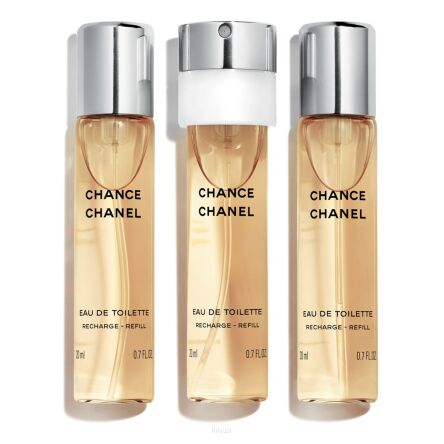 Chanel Chance Woda Toaletowa 3x20ml WKŁADY