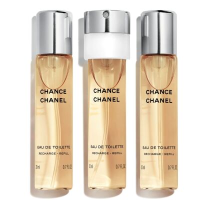 Chanel Chance Woda Toaletowa 3x20ml WKŁADY