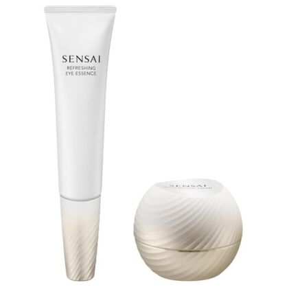 Sensai Expert Products Total Eye Treatment Kremy Pod Oczy Refreshing Eye Essence 20ml & Melty Rich Eye Cream 15ml