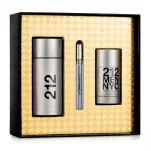 Carolina Herrera 212 NYC Woda Perfumowana 100ml & Deostick 75ml & Woda Perfumowana 10ml ZESTAW - 3