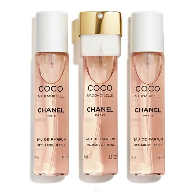Chanel Coco Mademoiselle Woda Perfumowana 3x20ml WKŁADY