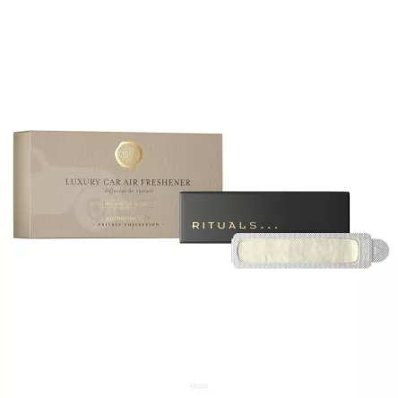 Rituals Luxury Car Air Refreshener Holder & 2 Refills, Cashmere Rose 2szt x 3g