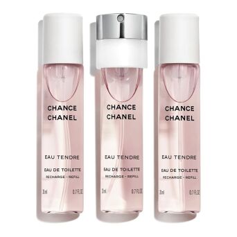 Chanel Chance Eau Tendre Woda Toaletowa 3x20ml WKŁADY