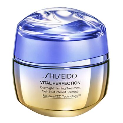 Shiseido Vital Perfection Overnight Firming Treatment ReNeuraRED Technology 50ml