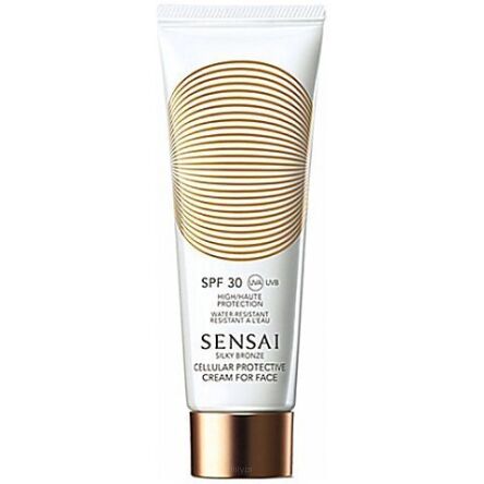 Sensai Silky Bronze Cellular Protective Cream For Face Krem Do Opalania Twarzy SPF 30 50ml